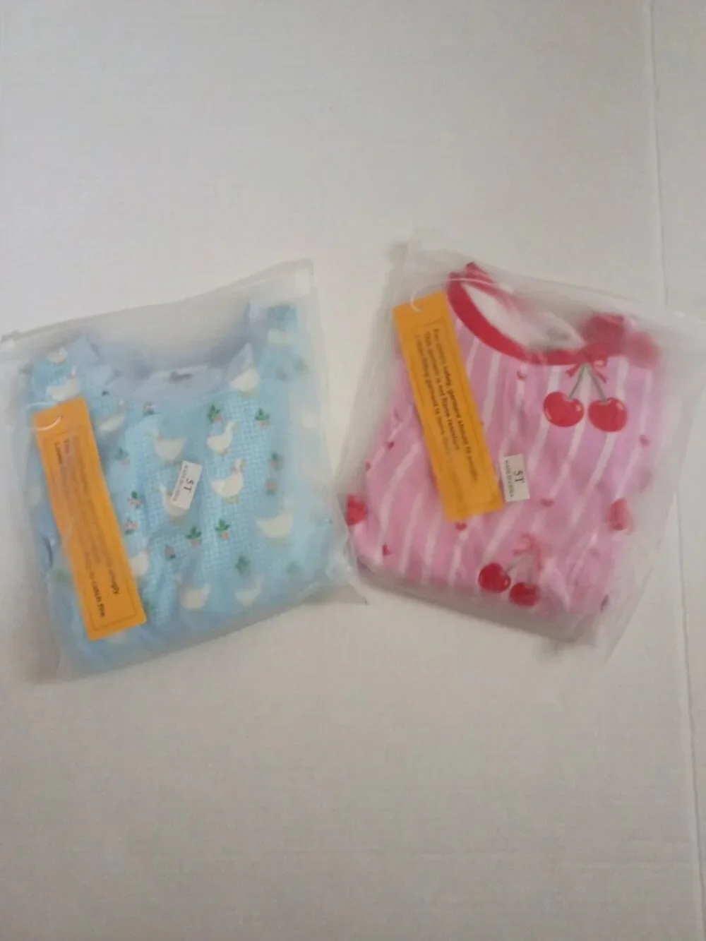 5T Bamboo Pajama Bundle (2) | Silly Goose & Cherry Hearts | Toddler 2PC Sets NWT
